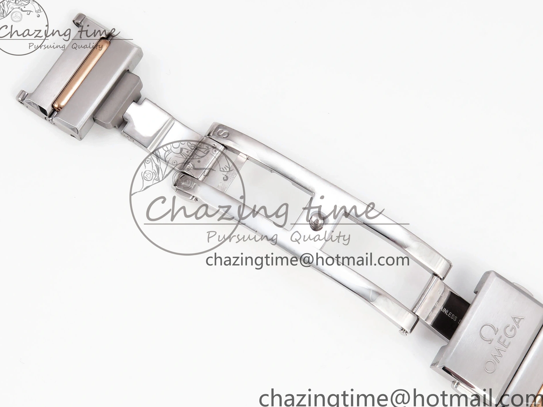 0414 Constellation 39mm SS RG ASWF 1:1 Best Edition White Diamonds Dial on SS RG Bracelet A Minimalist 7772